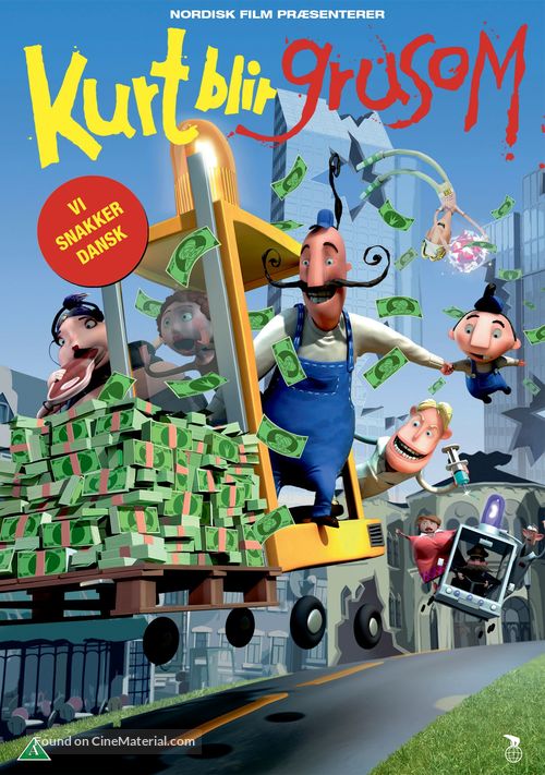 Kurt blir grusom - Danish DVD movie cover