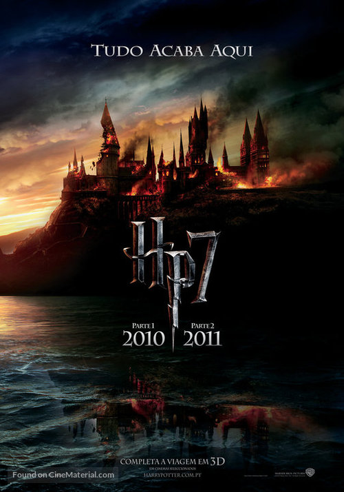 Harry Potter and the Deathly Hallows - Part 1 - Portuguese Movie Poster