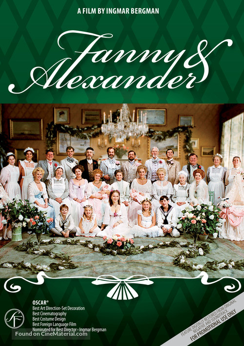 Fanny och Alexander - Swedish DVD movie cover