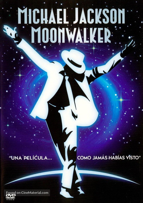 Moonwalker - Spanish Movie Cover