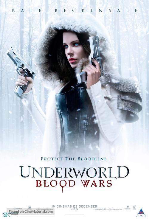 Underworld: Blood Wars - South African Movie Poster