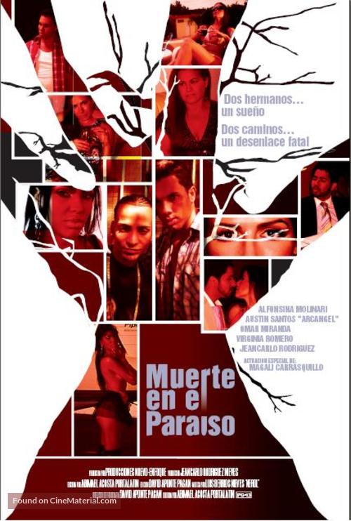 Muerte en el para&iacute;so - Puerto Rican Movie Poster