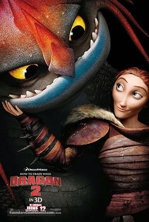 How to Train Your Dragon 2 - Singaporean Movie Poster