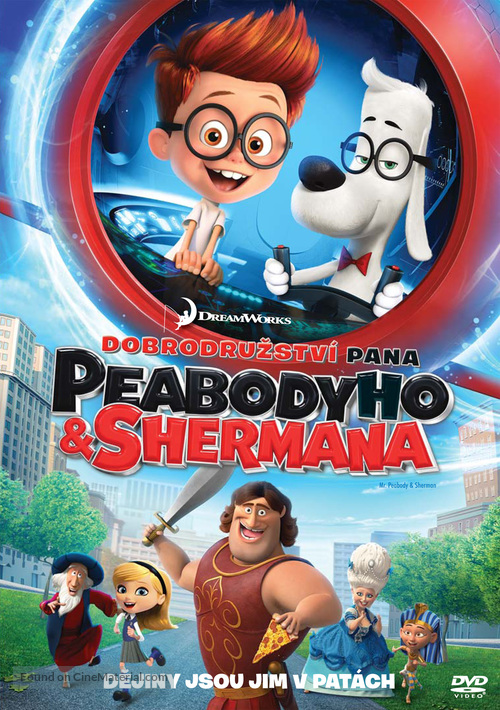 Mr. Peabody &amp; Sherman - Czech DVD movie cover