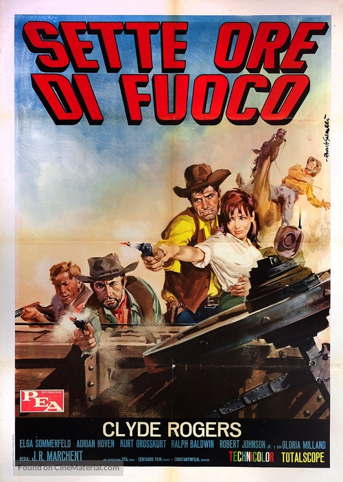 Aventuras del Oeste - Italian Movie Poster
