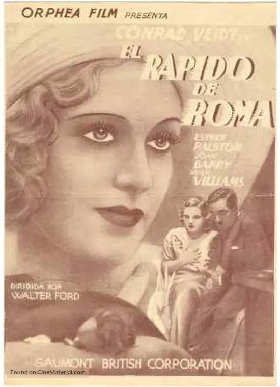 Rome Express - Spanish Movie Poster