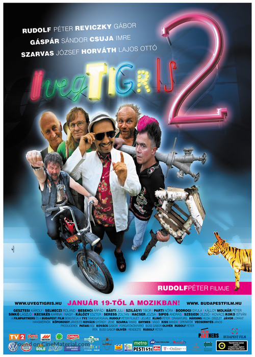 &Uuml;vegtigris 2 - Hungarian Movie Poster