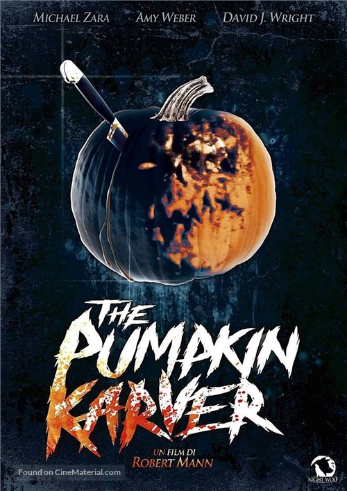 The Pumpkin Karver - Italian DVD movie cover