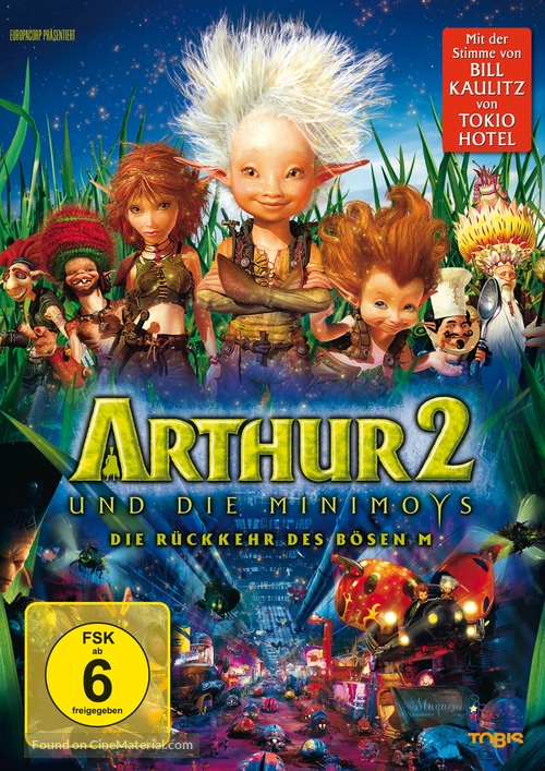 Arthur et la vengeance de Maltazard - German Movie Cover