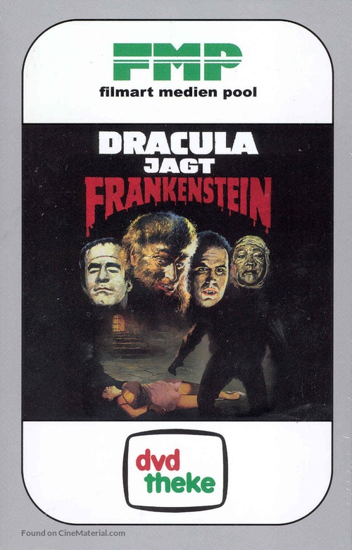 Los monstruos del terror - German DVD movie cover