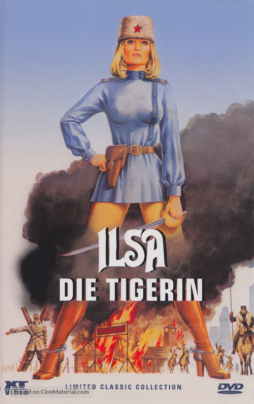 Ilsa the Tigress of Siberia - Austrian DVD movie cover