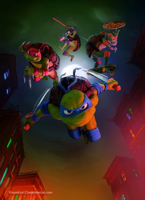 Teenage Mutant Ninja Turtles: Mutant Mayhem - Key art