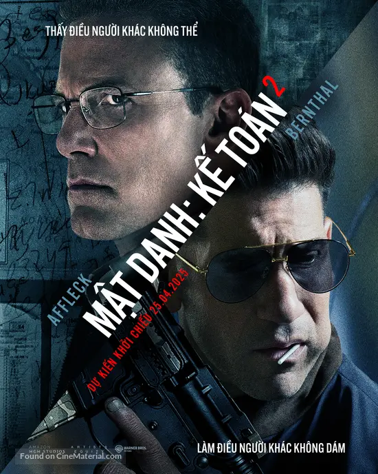 The Accountant 2 - Vietnamese Movie Poster