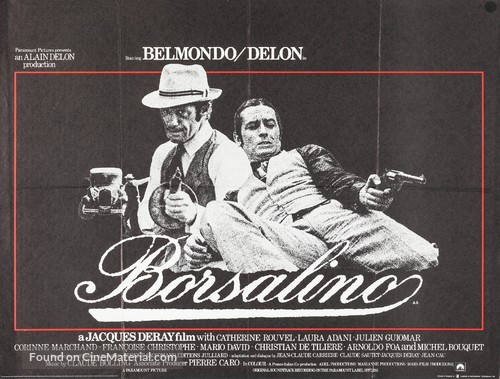 Borsalino - British Movie Poster
