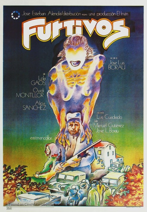 Furtivos - Spanish Movie Poster