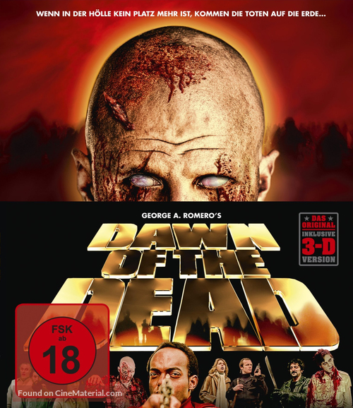 Dawn of the Dead - German Blu-Ray movie cover