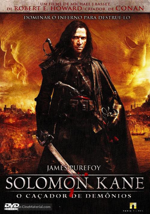 Solomon Kane - Brazilian DVD movie cover