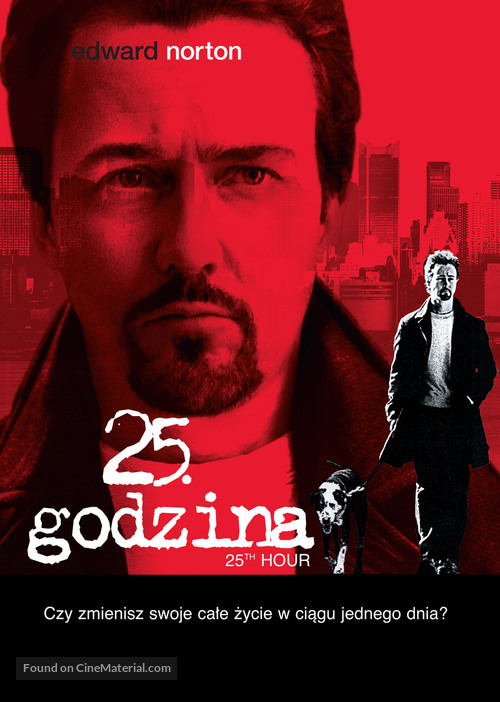 25th Hour - Polish DVD movie cover