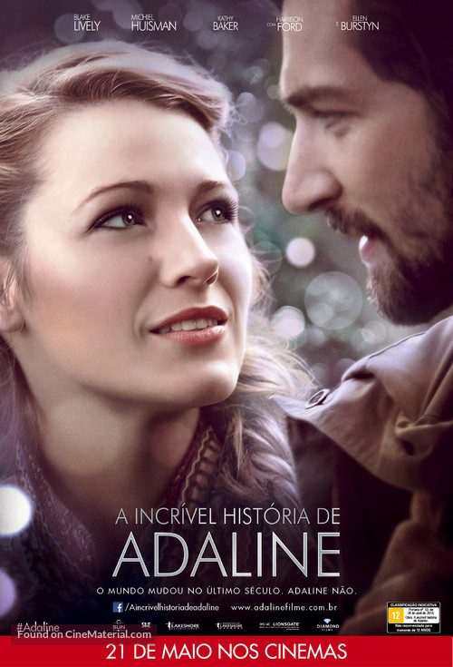 The Age of Adaline - Brazilian Movie Poster