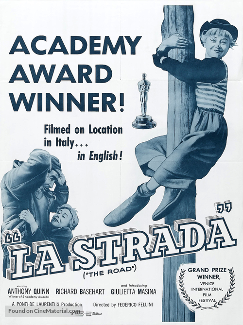 La strada (1954) movie poster