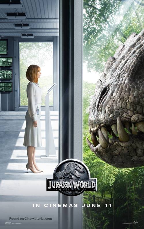 Jurassic World - British Movie Poster