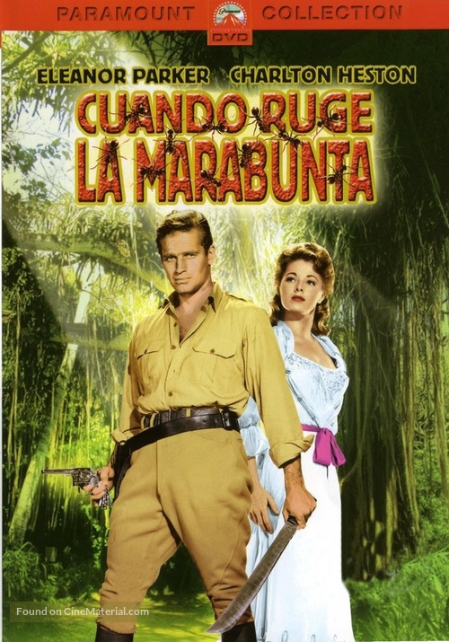 The Naked Jungle - Spanish Movie Cover