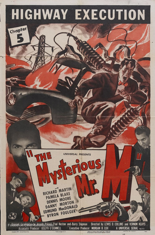 The Mysterious Mr. M - Movie Poster