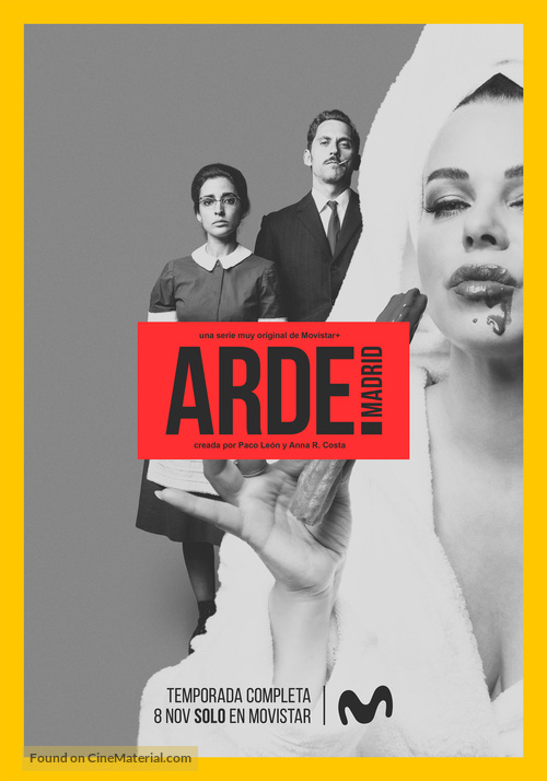 &quot;Arde Madrid&quot; - Spanish Movie Poster
