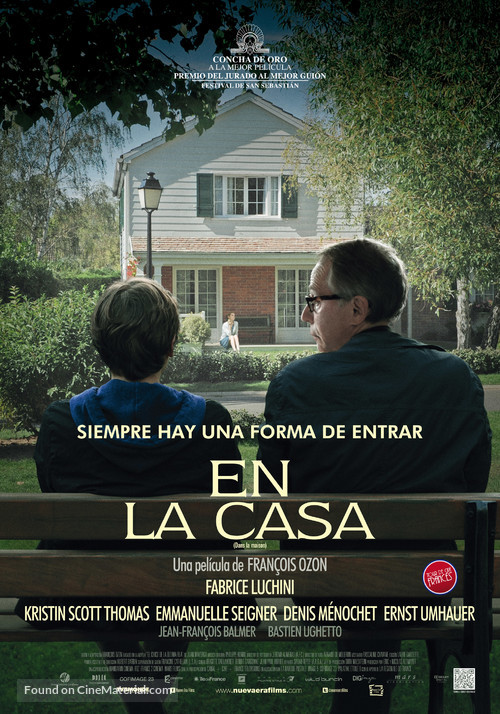 Dans la maison - Mexican Movie Poster