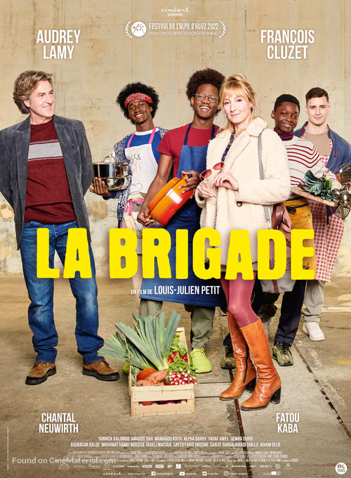 La brigade - Belgian Movie Poster