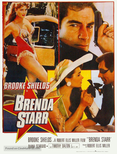 Brenda Starr - Pakistani Movie Poster