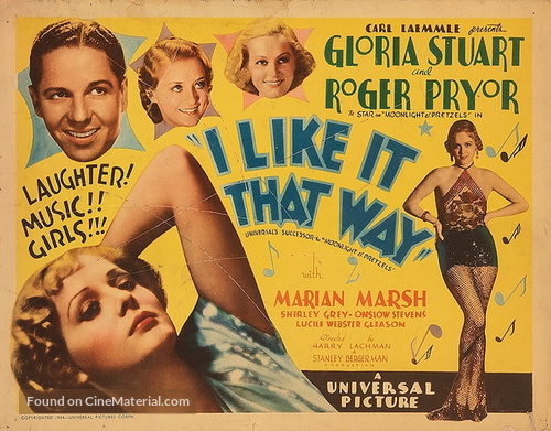 I Like It That Way - Movie Poster