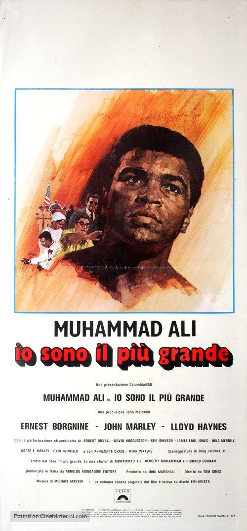 The Greatest - Italian Movie Poster