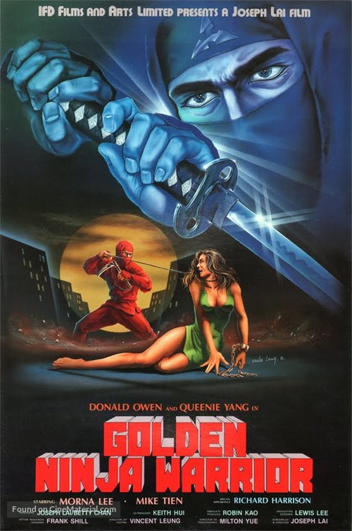 Golden Ninja Warrior - Spanish Movie Cover