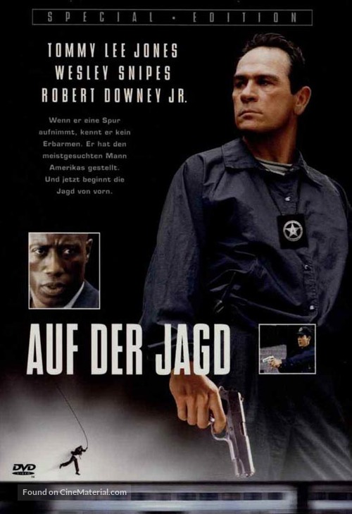 U.S. Marshals - German DVD movie cover