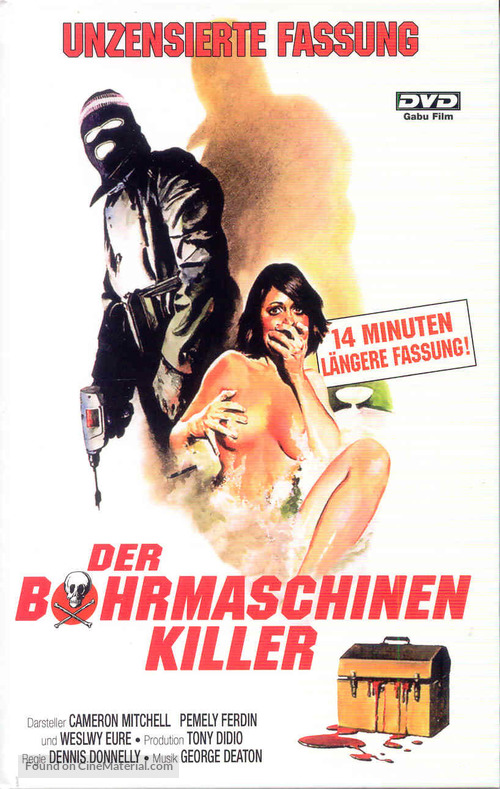 The Toolbox Murders - German DVD movie cover