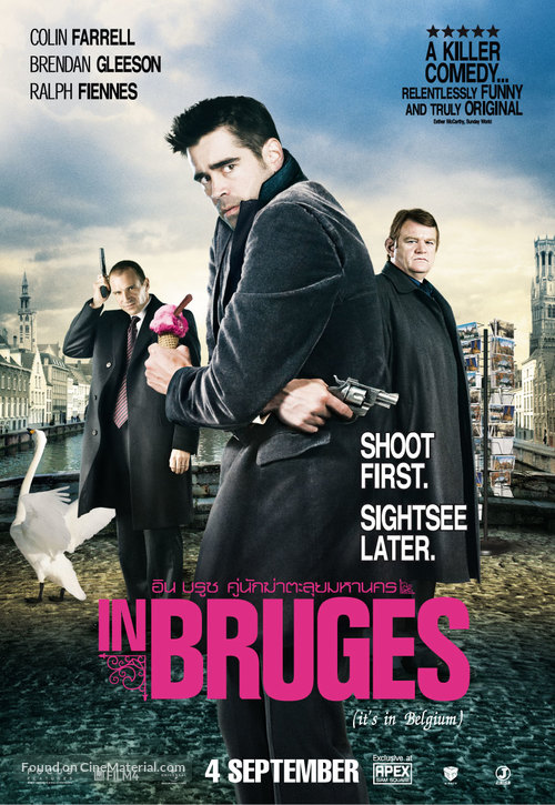 In Bruges - Thai Movie Poster