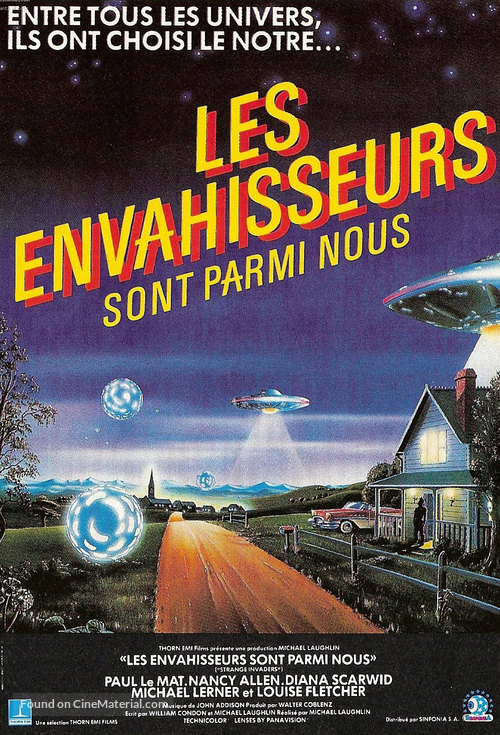 Strange Invaders - French Movie Poster