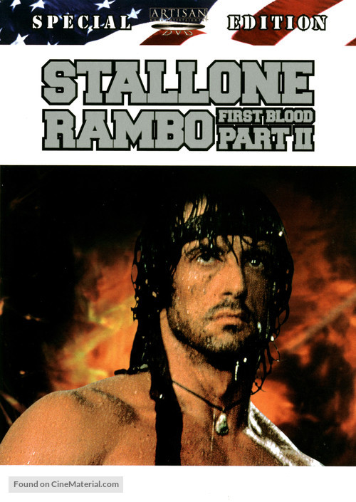 Rambo: First Blood Part II - DVD movie cover