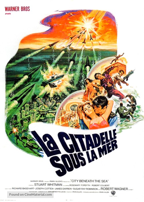 City Beneath the Sea - French Movie Poster