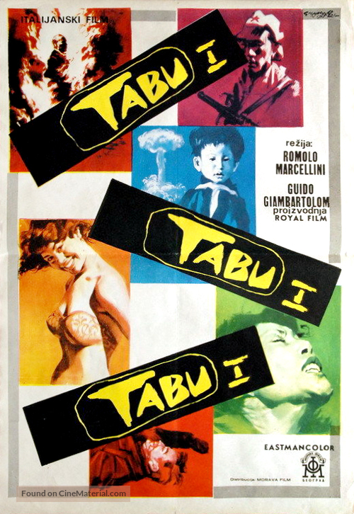 I tab&ugrave; - Yugoslav Movie Poster