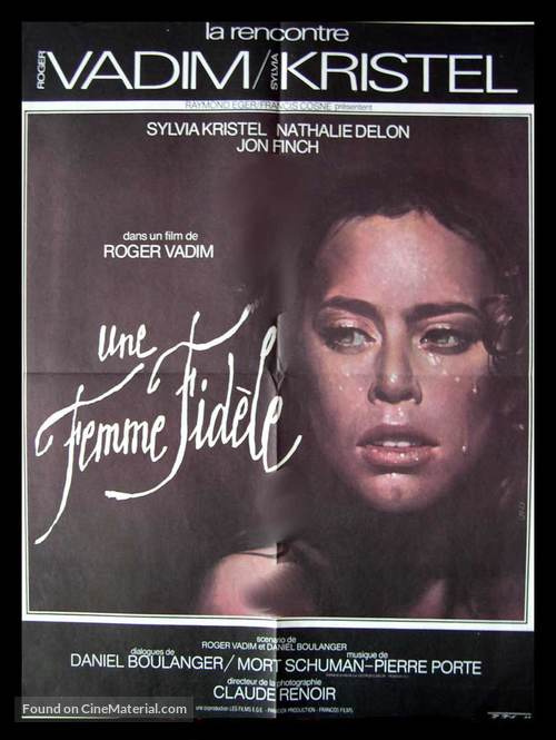 Une femme fid&egrave;le - French Movie Poster