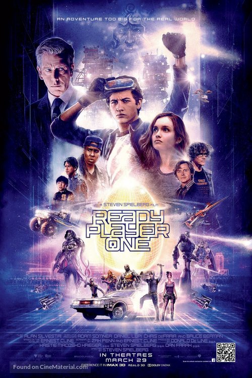 Ready Player One - Canadian Movie Poster