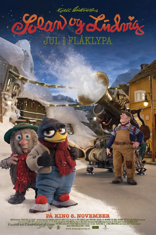 Solan og Ludvig: Jul i Fl&aring;klypa - Norwegian Movie Poster