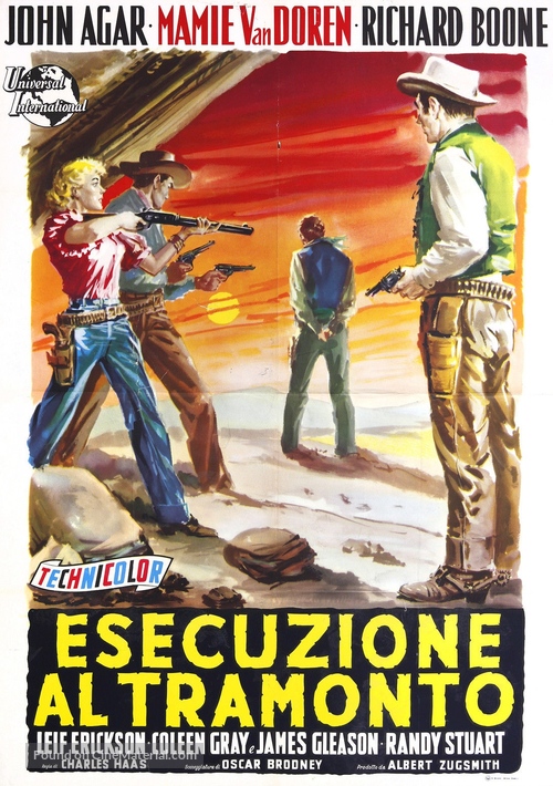 Star in the Dust - Italian Movie Poster