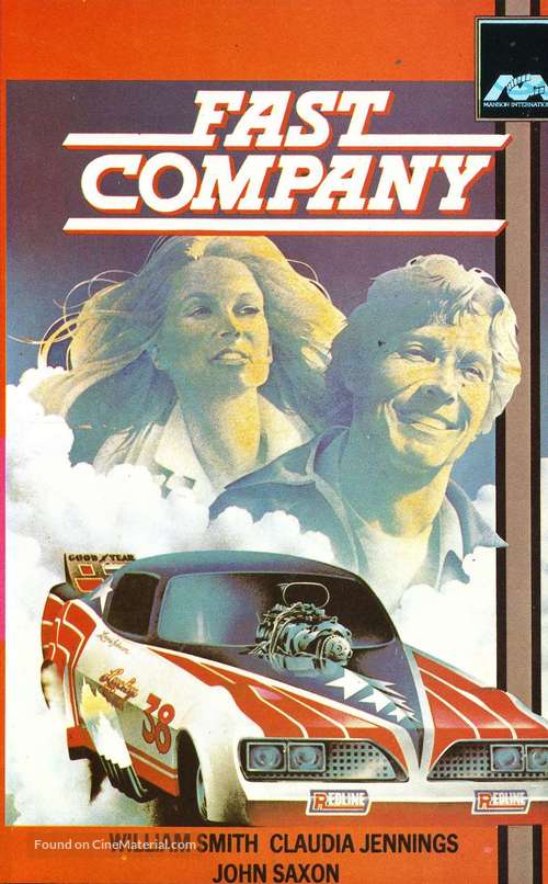 Fast Company - Norwegian VHS movie cover