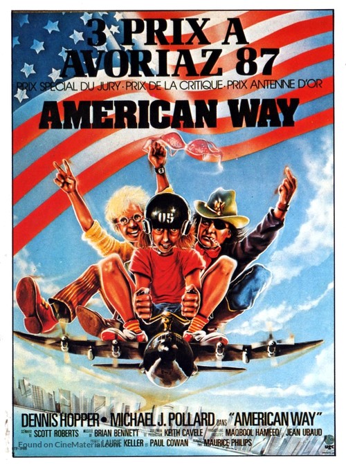 The American Way - French Movie Poster