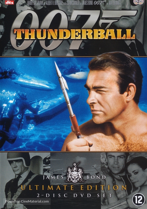 Thunderball - Dutch Movie Cover