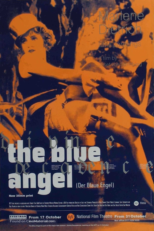 Der blaue Engel - Movie Poster