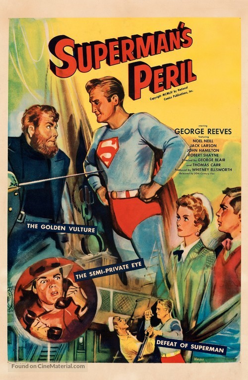 Superman&#039;s Peril - Movie Poster